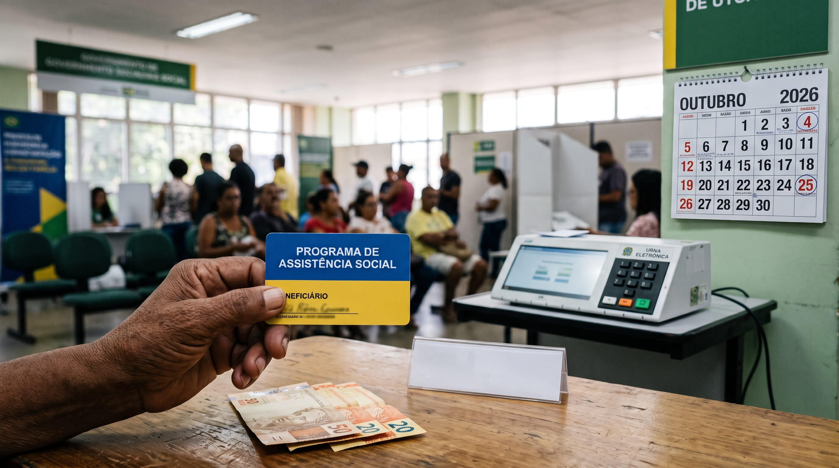 Imagem ilustrativa sobre o reajuste do Bolsa Família para R$ 691 e a discussão eleitoral